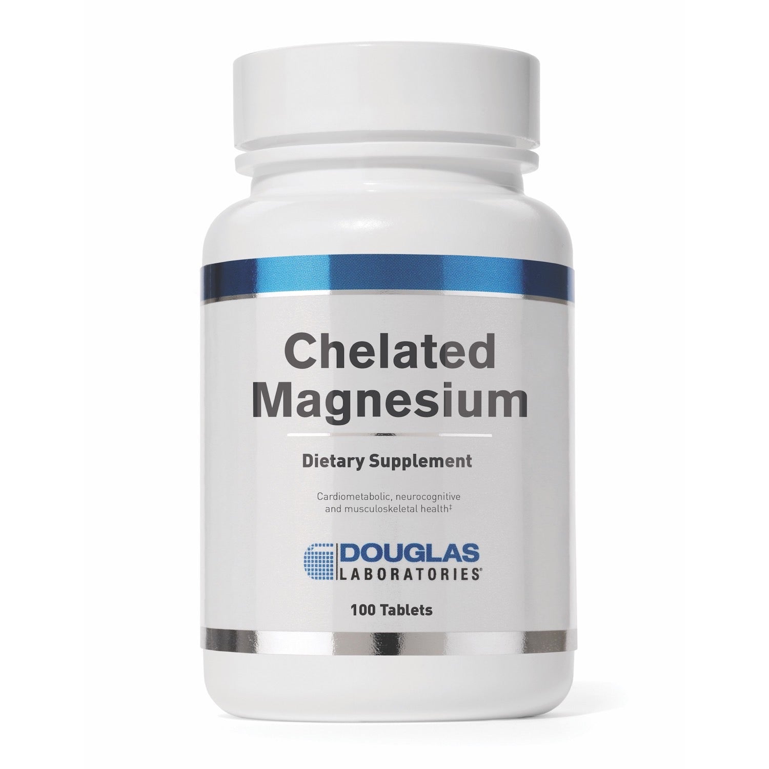 Douglas Laboratories, Chelated Magnesium, 100 Tablets UPC 310539006054 | HiLife Vitamins